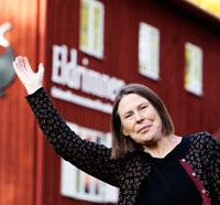 Bodil Cornell, öppet hus på Eldrimner.