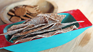 Bröd gjort på ett hantverksmässigt sätt. 