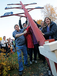 Spiran på Eldrimners gård.